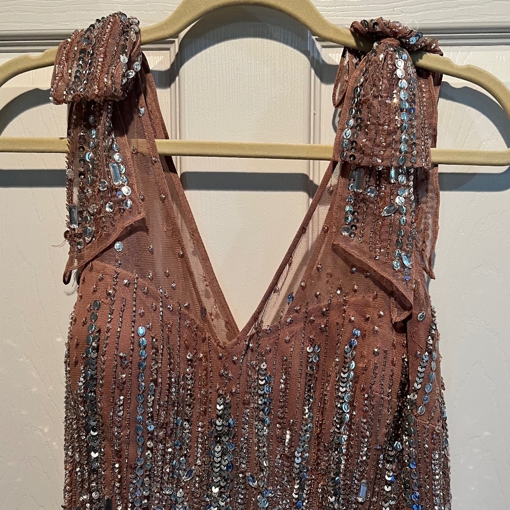 HTF Beaded Cocktail dress